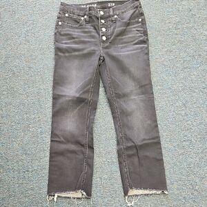 J. Crew Charcoal Cropped Jeans